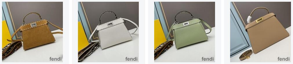 Fendi Peekaboo bags